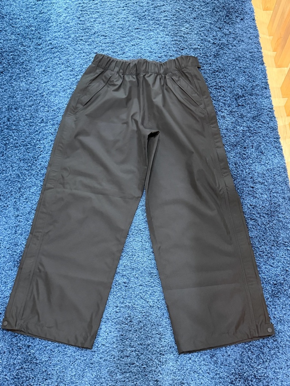 Athleta Black Pull-On Wide Leg Pants